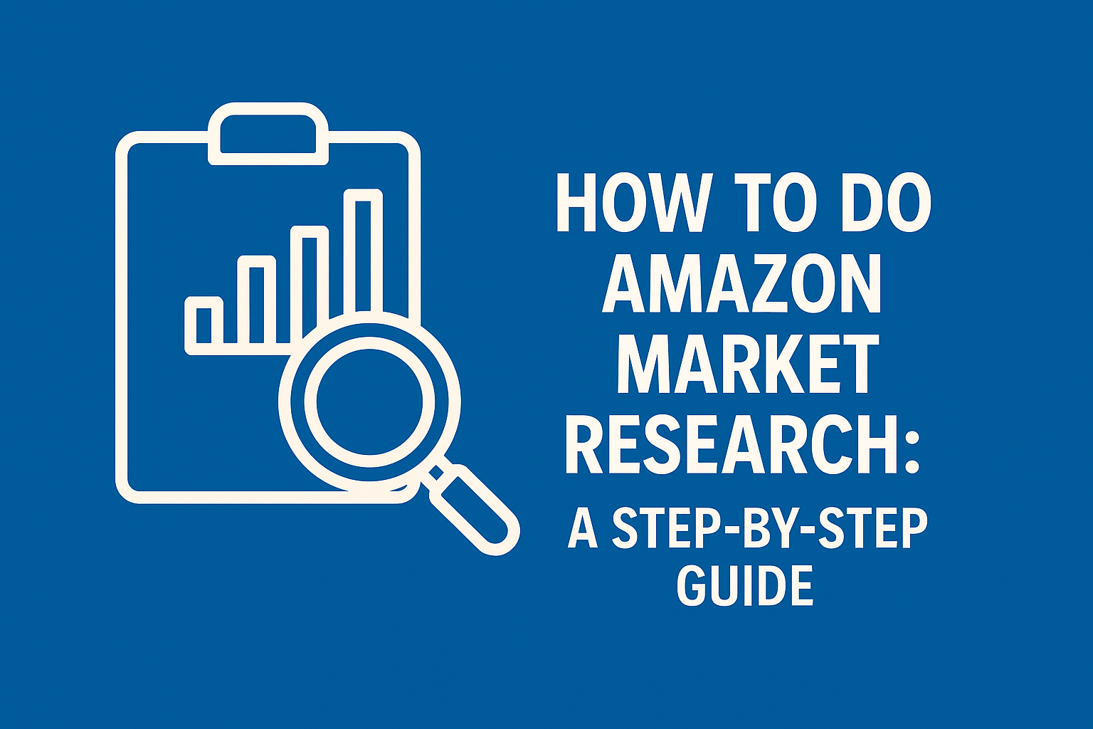 how to do market research for selling on amazon