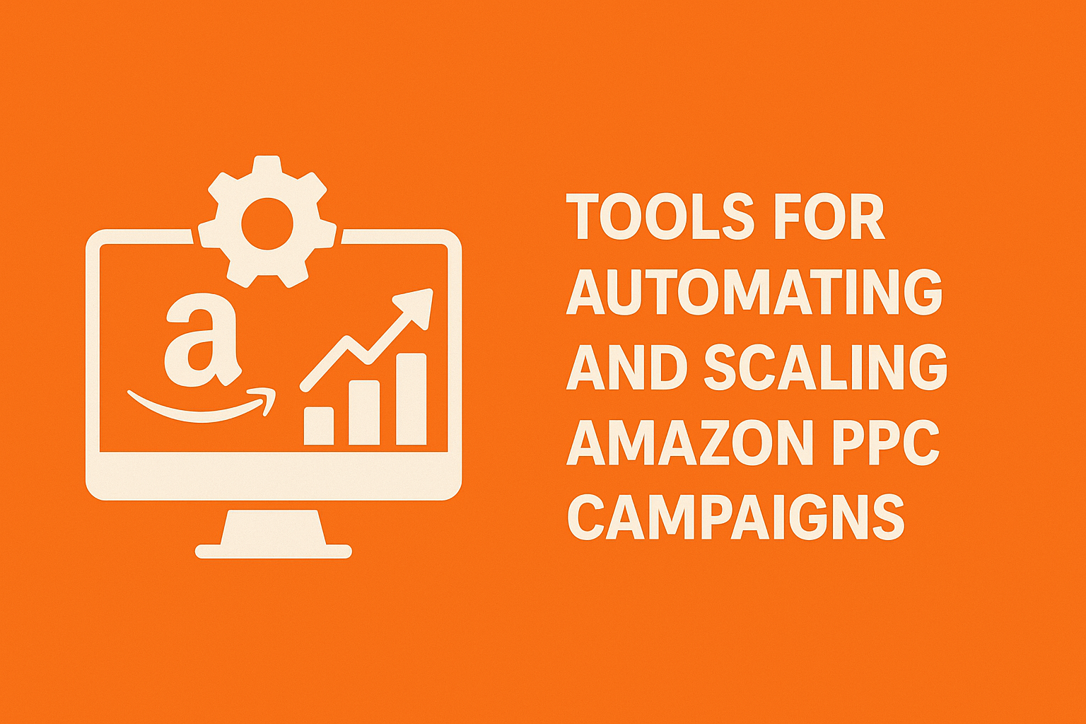 infographic saying tools for automating and scaling amazon ppc