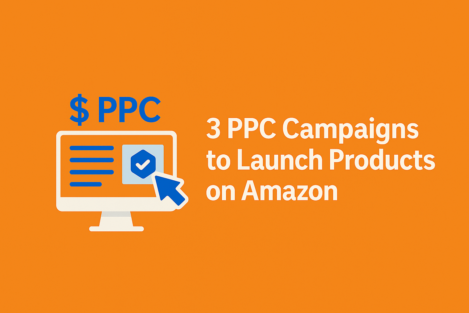 3 ppc campaigns to launch a product on amazon